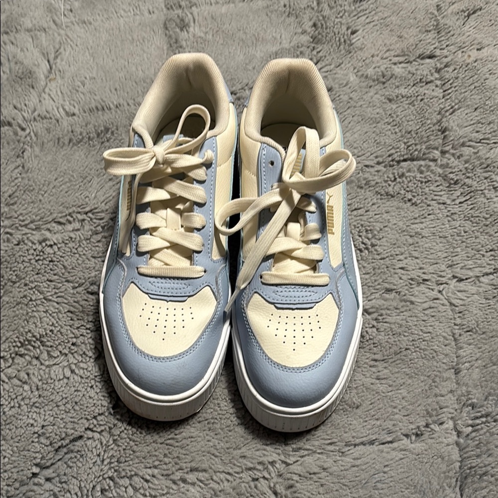 Stylish Blue and White womans Sneakers